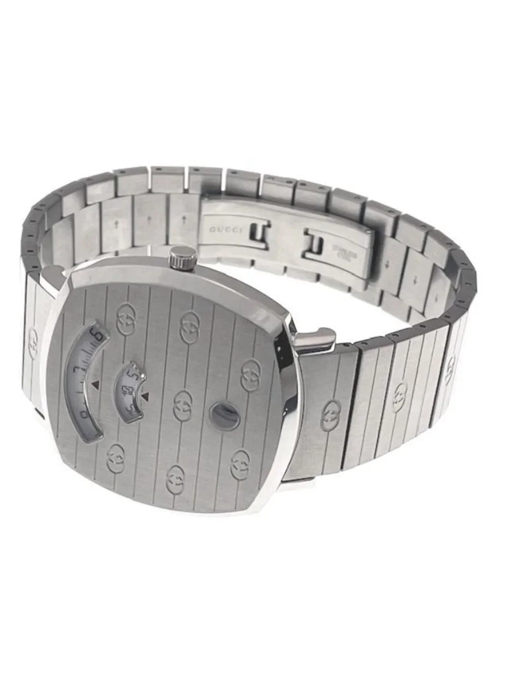 Gucci Watch Stainless Steel White Dial Quartz